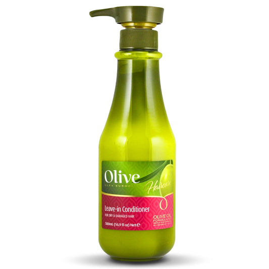 SheaMoisture Natural Olive Oil Leave-In Conditioner - Anti-Frizz Detangler for Dry, Damaged Hair with Keratin & Vitamins B5 & E