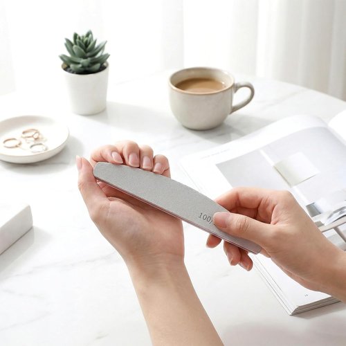 Regine Switzerland Nail Files - 150 Pcs Thickened Double-Sided Emery Boards for Acrylic & Natural Nails | Manicure Tools