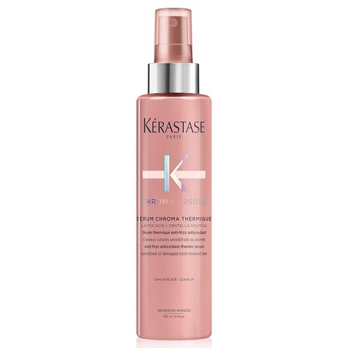 Kerastase Chroma Absolu Hair Serum - Moisturizing Anti-Frizz & Heat Protection for Color-Treated Hair