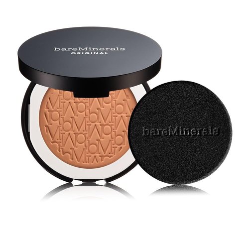 bareMinerals Original Pressed Powder Foundation - Talc-Free, Luminous Finish, SPF 15, Vegan