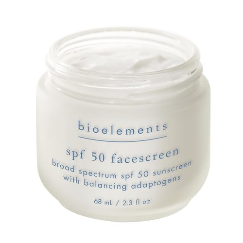 Bioelements SPF 50 FaceScreen - Antioxidant Broad-Spectrum Sunscreen Moisturizer - 2.3 oz | Vegan & Cruelty-Free