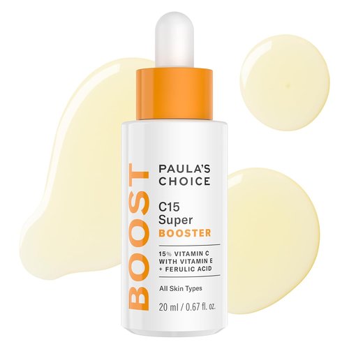 Paula's Choice BOOST C15 Super Booster - 15% Vitamin C Serum for Radiant Skin | Fragrance-Free