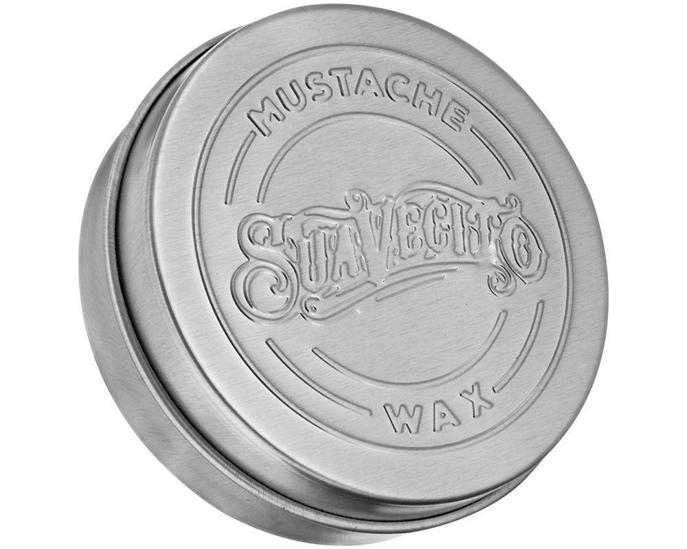 Suavecito Mustache Wax - Original Scent, All-Day Hold, 1.5 oz Portable Tin for Grooming & Styling