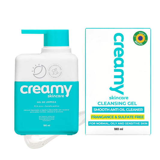 Skiennix Creamy Oil-Control Cleansing Gel - Gentle Hydration for Balanced Skin | Sulfate-Free Formula