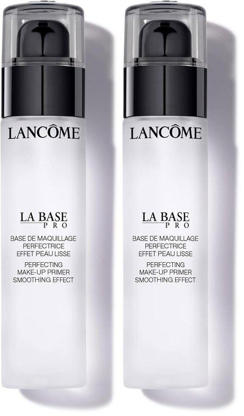 Lancôme La Base Pro Oil-Free Makeup Primer - Smoothing Face Primer for All Skin Types | 0.8 Fl Oz (Pack of 2)