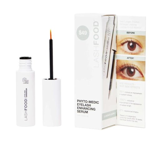 LashFood Eyelash Growth Serum - Phyto-Medic Complex for Longer, Fuller Lashes | 2.5 Month Supply .05oz
