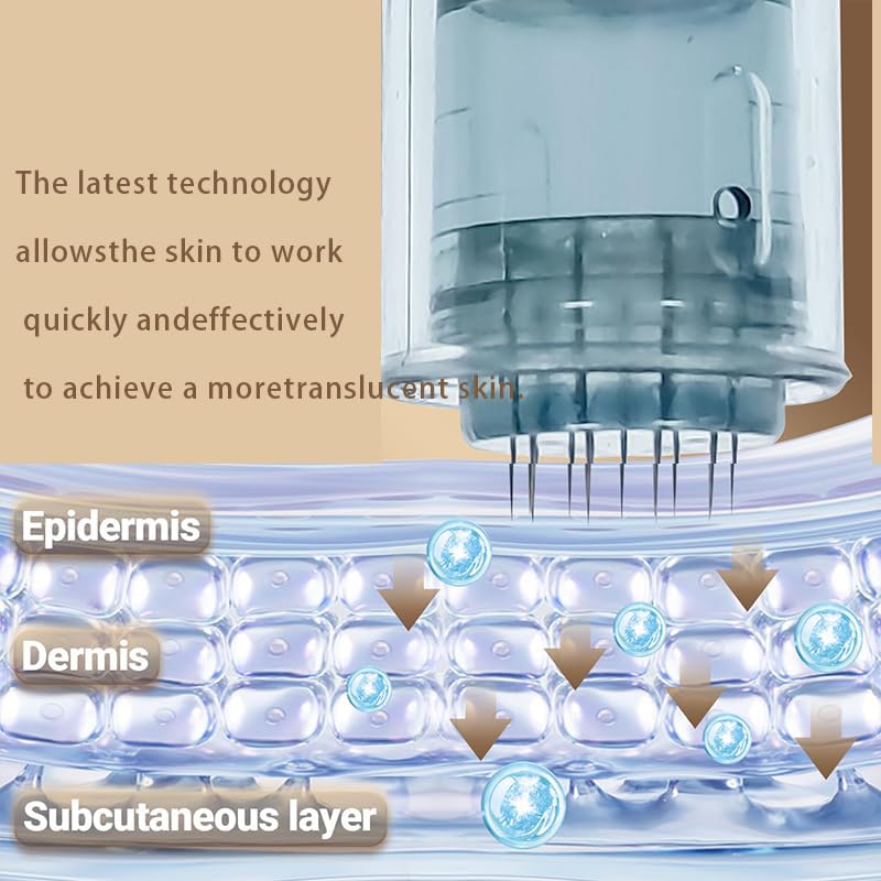 Microneedling Pen - Professional Microneeding 0.25 Mm Beauty Tools, Microneedles Roller Pen Grooming Tools For Women And Men