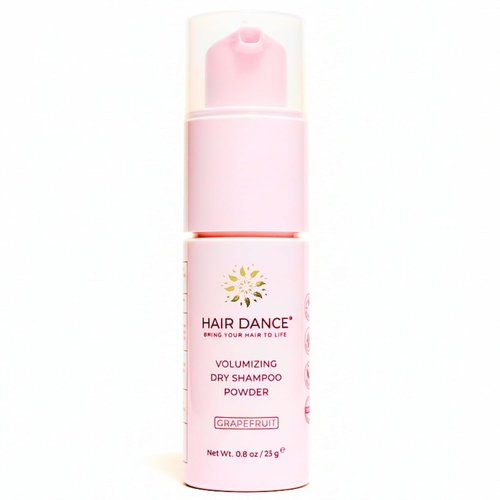 Hair Dance Dry Shampoo Powder - Natural & Organic | Travel Size | Vegan & Cruelty-Free | Grapefruit Oil Scent - 0.8 Ounce