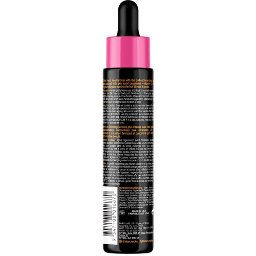 B.TAN Dark Self Tan Drops - Achieve a Deep Bronze Glow for Face & Body | Vegan, 1.0 Fl Oz