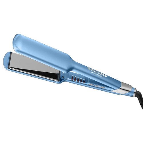 BabylissPRO Nano Titanium Hair Straightener - Ultra-Sleek Flat Iron for All Hair Types