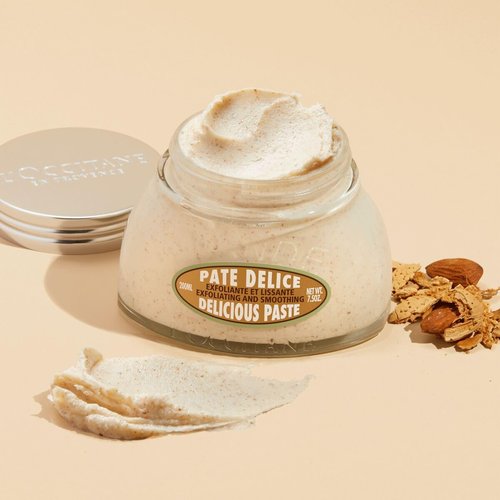 L'OCCITANE Almond Delicious Paste Body Scrub - Exfoliating & Smoothing 7.40 fl oz