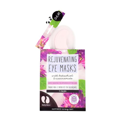 Oh K! Eye Mask - Hydrating Under Eye Patches with Niacinamide - 7 Pairs for Dark Circles & Puffiness