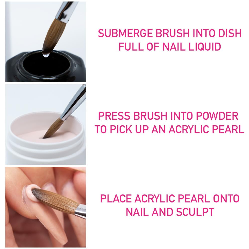 Young Nails Nail Liquid - Professional Grade Monomer for Acrylic Nails | Low Odor, MMA Free, Non-Yellowing