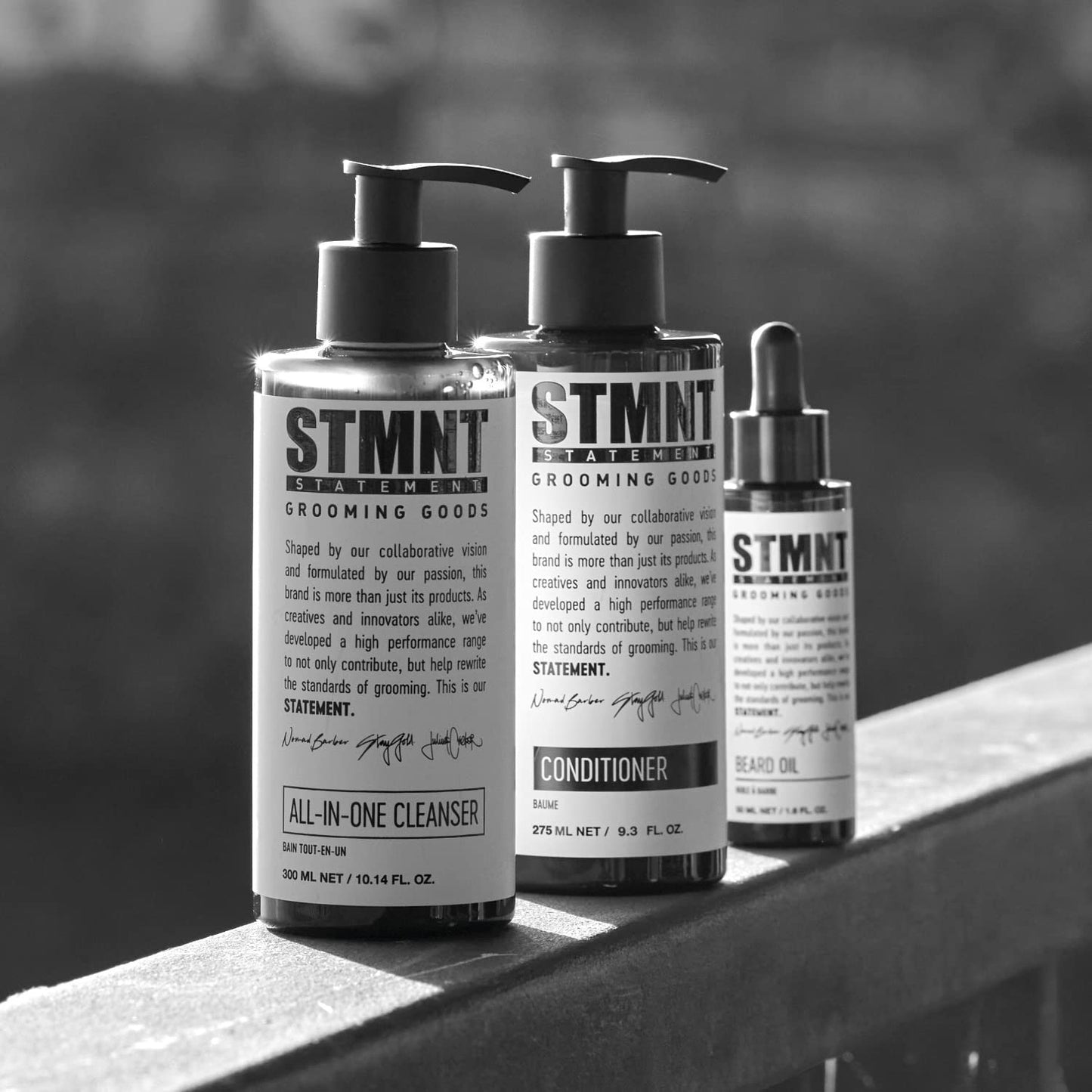 STMNT Grooming Goods Conditioner - Softens Hair & Restores Shine | Moisturizing Formula with Charcoal & Menthol | All Hair Types