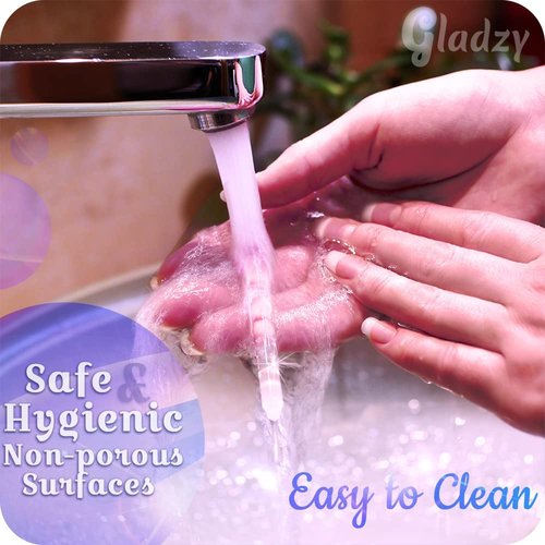 GLADZY Glass Cuticle Pusher - Professional Manicure Stick with Durable Abrasive Surface | Genuine Czech Quality