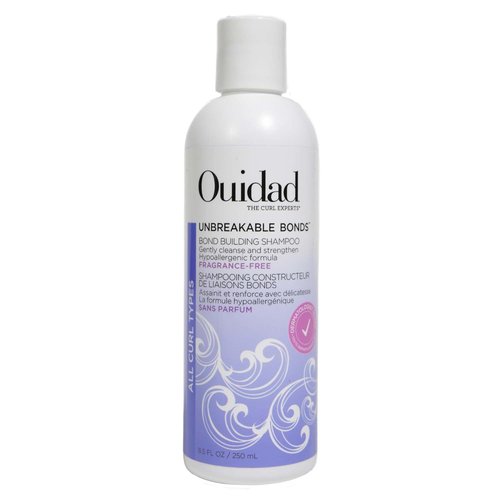 OUIDAD Unbreakable Bonds Shampoo for Curly Hair - Fragrance-Free, 8.5 oz | Bond Building Formula