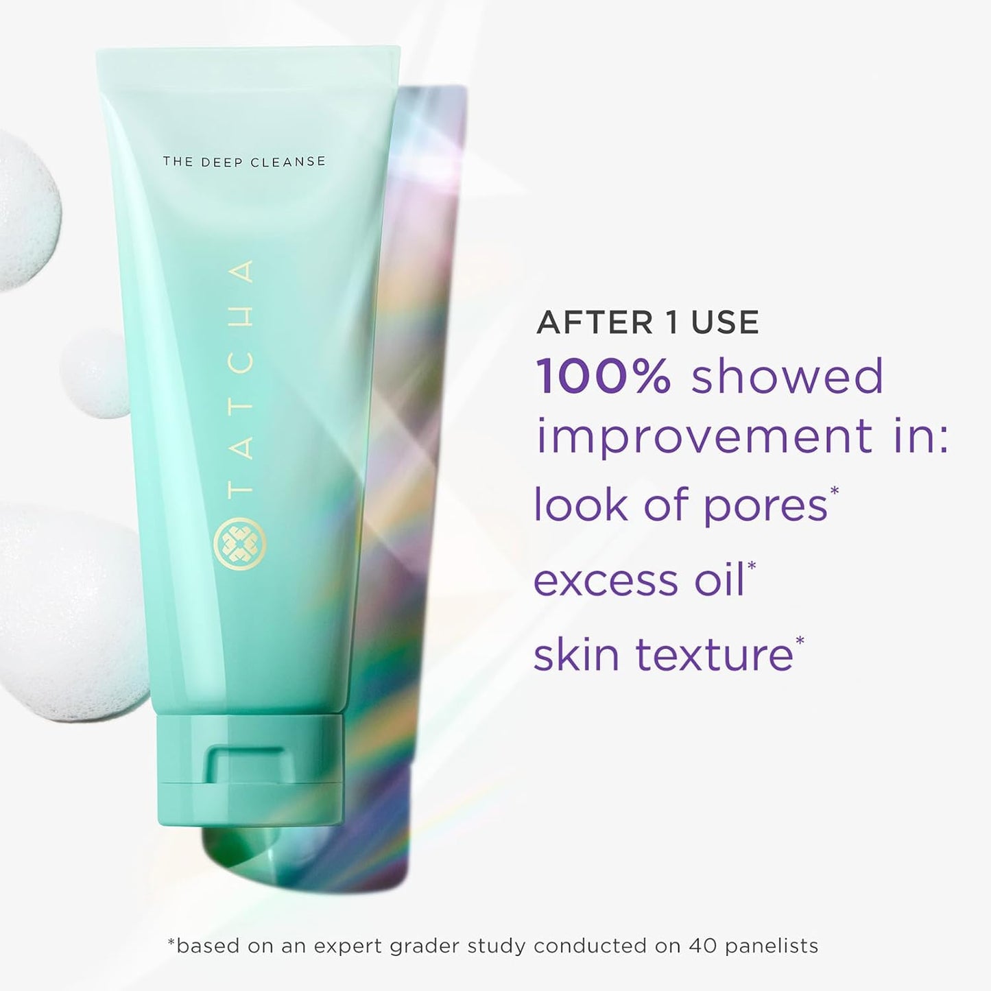 TATCHA The Deep Cleanse - Gentle Exfoliating Cleanser for Dirt Removal & Pore Tightening