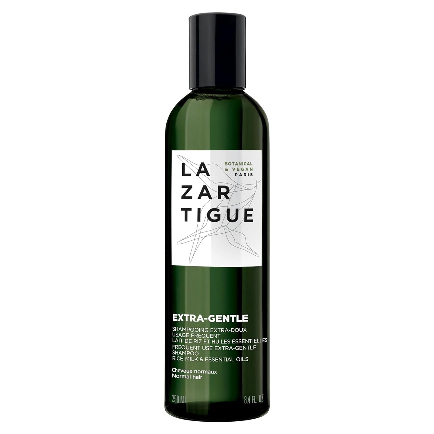 Lazartigue Extra Gentle Hair Shampoo - Vegan Formula Prevents Irritations & Dandruff | Enhances Strength & Shine