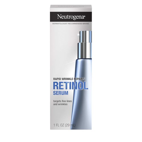 Neutrogena Rapid Wrinkle Repair Serum - Anti-Aging Face Treatment with Retinol & Hyaluronic Acid | 1 fl. oz