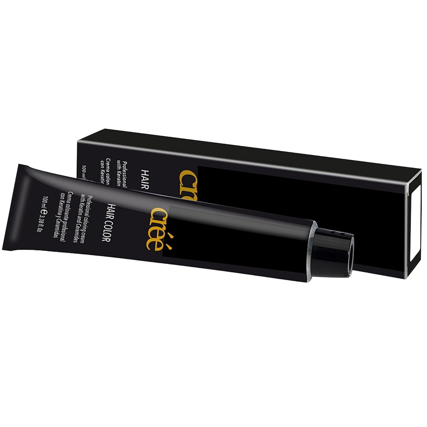 Cree Professional Brown Permanent Hair Color - Long-Lasting Gray Coverage | 100ml (3.4 fl. oz.)