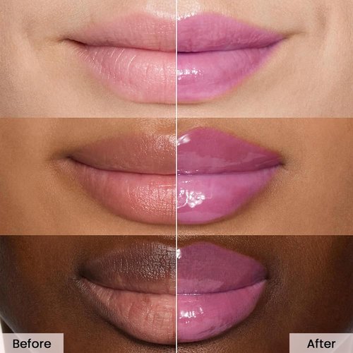 FeiCuiYun Tinted Lip Balm - Ultra-Hydrating Vegan Lip Gloss for Sheer Shine & Soft Lips | Light Pink