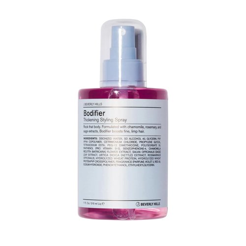 J Beverly Hills Blue Bodifier Thickening Spray - Vitamin B5 Formula for Fine Hair, 7 Oz