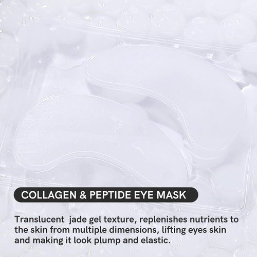 PEAUAMIE Under Eye Patches Collagen and Peptide Eye Mask for Dark Circles and Puffiness,Face Mask Skin Care Products 30 Pairs