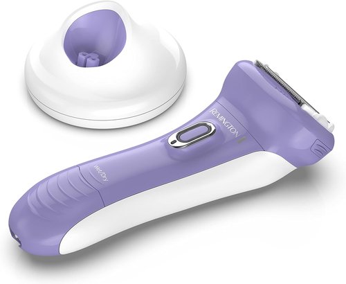 Remington Smooth & Silky Electric Shaver - 4-Blade Foil Shaver & Bikini Trimmer with Almond Oil Strip | Wet/Dry Use