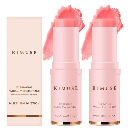 KIMUSE Hydrating Multi Balm Stick - All-in-One Lip Balm, Eye Cream & Neck Cream for Moisturizing Skin