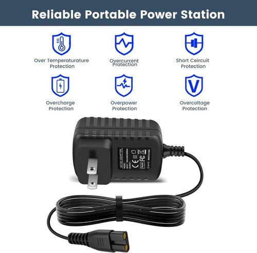 BaByliss PRO 4.5V Charger - Compatible Power Adapter for FX870, FX788, FX787, FXSSM, FX820, FX726, FX825 Hair Clippers