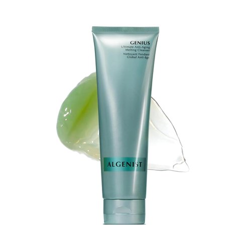 Algenist GENIUS Ultimate Anti-Aging Melting Facial Cleanser - Nourishing Milky Oil + Makeup Remover with Avocado Oil & Alguronic Acid (150ml)