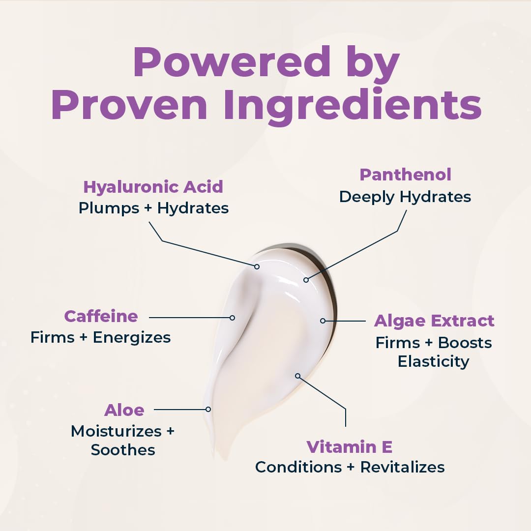 VitaMedica Hyaluronic Acid Body Moisturizer - Intense Hydration & Firming Lotion | Fragrance-Free, 18.25 fl oz