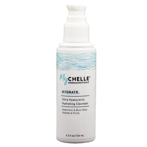 Mychelle Dermaceuticals Hydrating Cleanser with Hyaluronic Acid - 4.2 Fl Oz for Deep Moisture