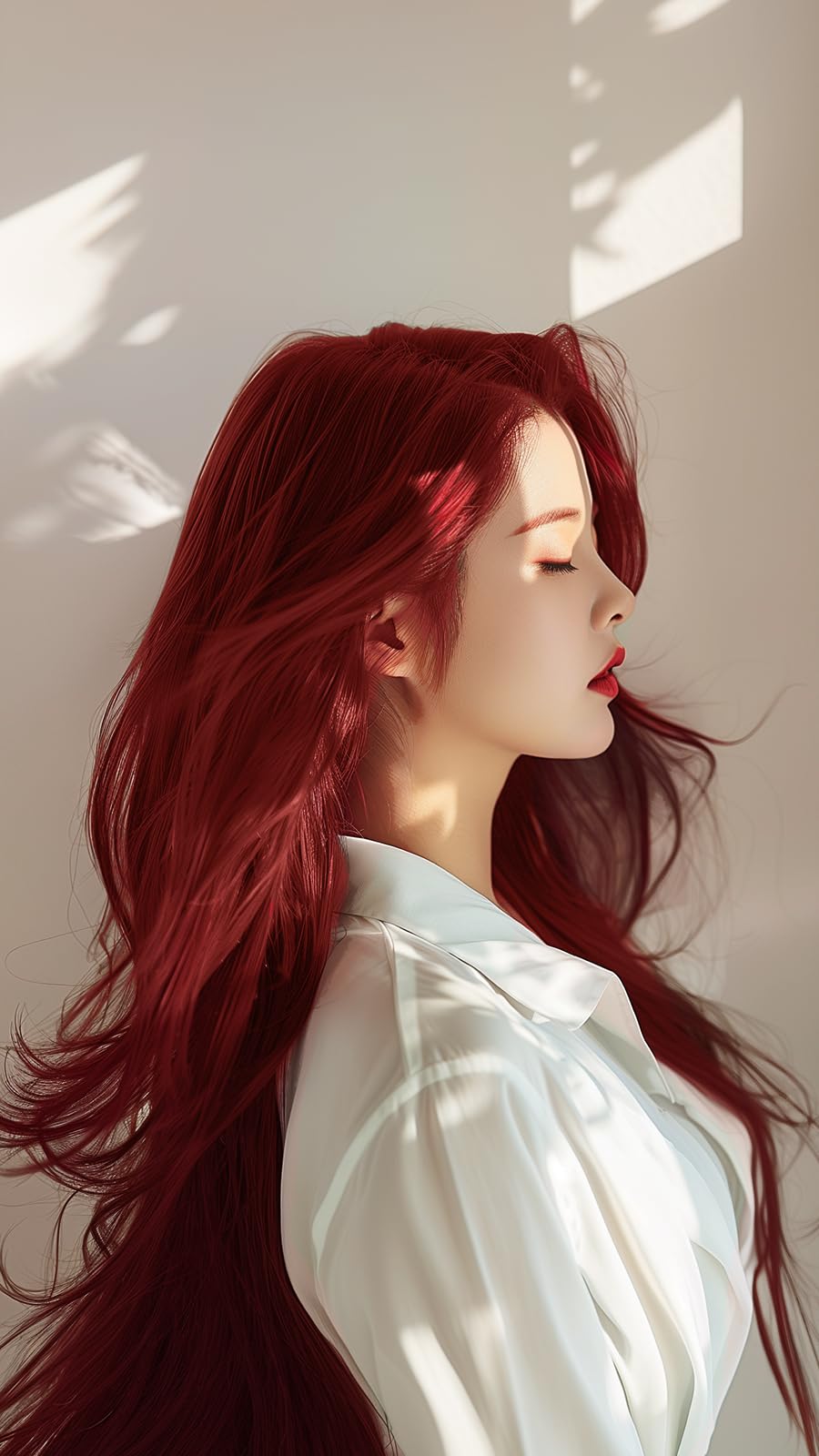 eZn Pudding Hair Dye, Ammonia-Free Semi-Permanent DIY Hair Color Kit with Keratin, Made in Korea, Odorless, Gentle for Sensitive Skin, No Skin Irritation (Fiery Red, 1 Pack)