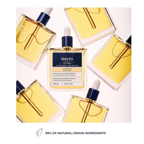 Phyto Absolute Nourishment Care Oil - Pre-Shampoo Elixir for Deep Hydration and Repair