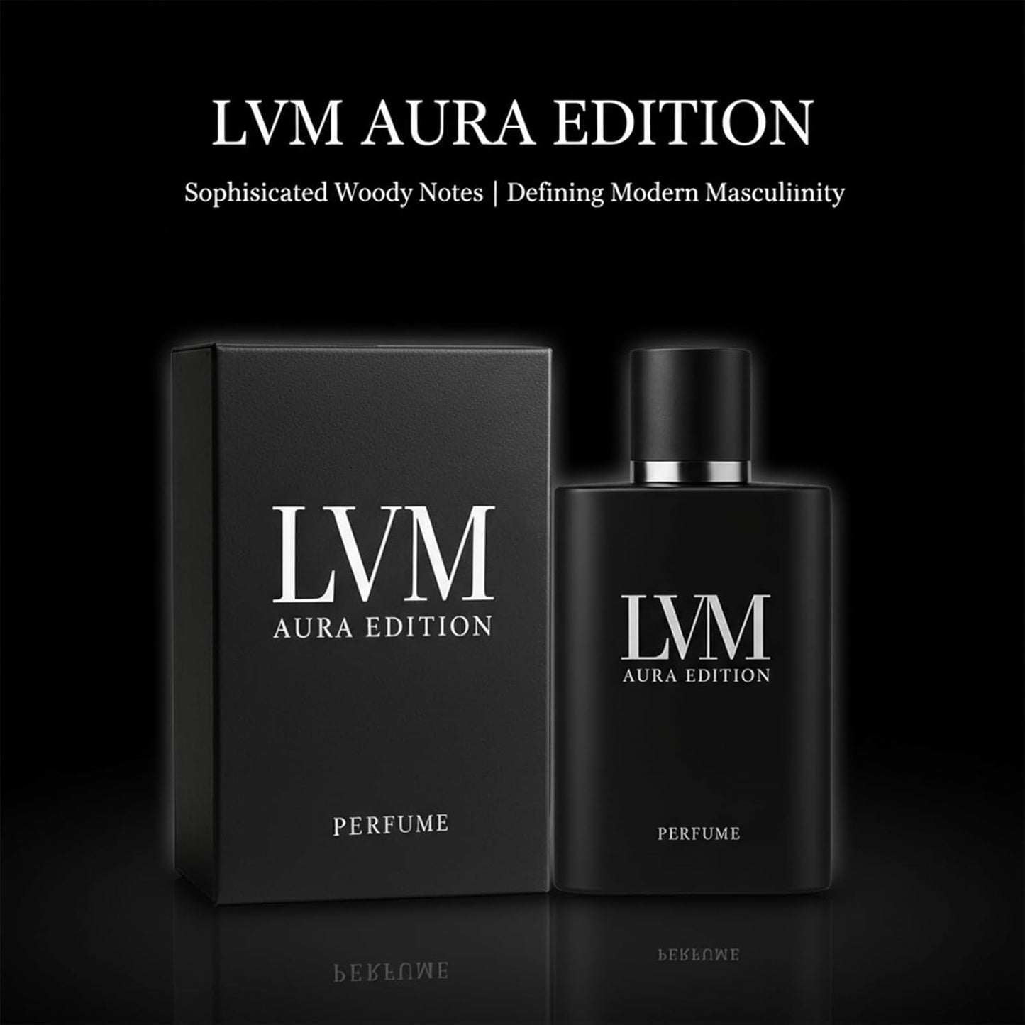 WNW LVM Cologne for Men - Long Lasting Woody Fragrance | Fresh Aroma for Daily Use, 50ML (3pcs)