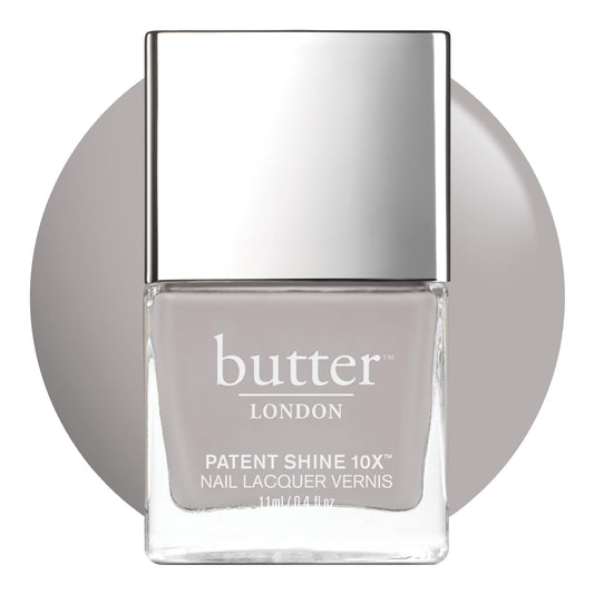 butter LONDON Patent Shine 10X Nail Lacquer, Gel-Like Finish, Chip-Resistant Formula, 10-Free Formula, Cruelty-Free, Polymer Technology, Ta-Ta