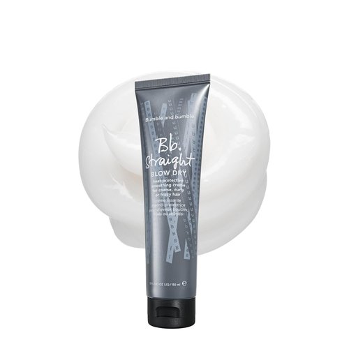 Bumble and bumble. Straight Blow Dry Heat Protective Hair Styling Cream |Protects Against Frizz, Humidity, and Heat|Smooth Sleek Blowouts|For Medium to Thick Curly, Wavy, Straight Hair Types, 5 Fl Oz