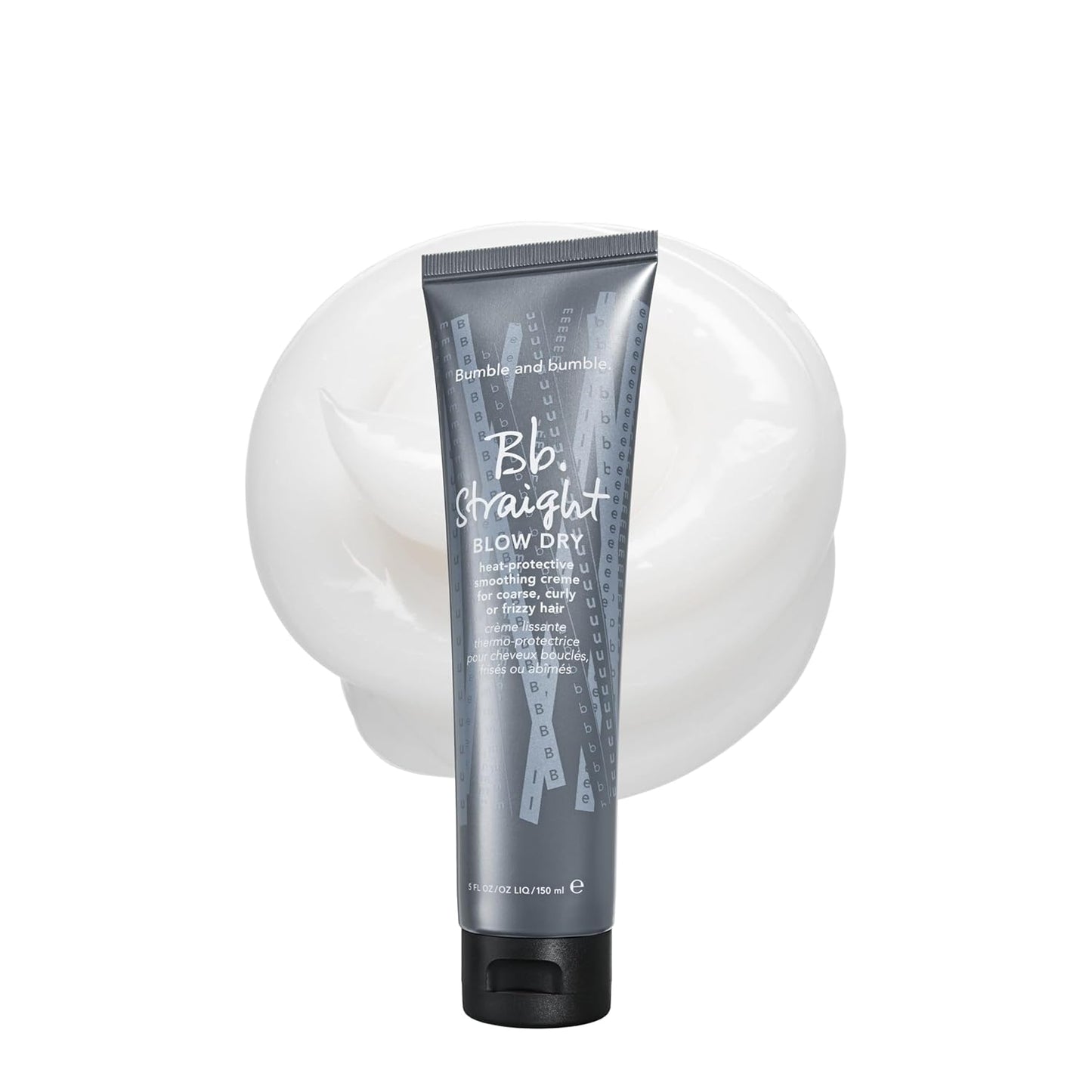 Bumble and bumble. Straight Blow Dry Cream - Heat Protection & Frizz Control | For Medium to Thick Hair Types, 5 Fl Oz
