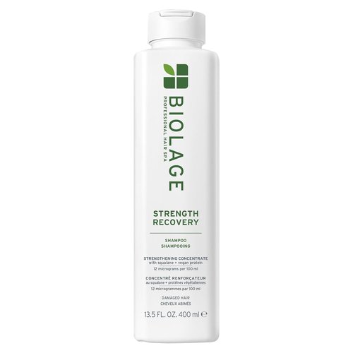 Biolage Strength Recovery Shampoo - Instantly Strengthens & Moisturizes Damaged Hair | Olive Squalane & Vegan Proteins