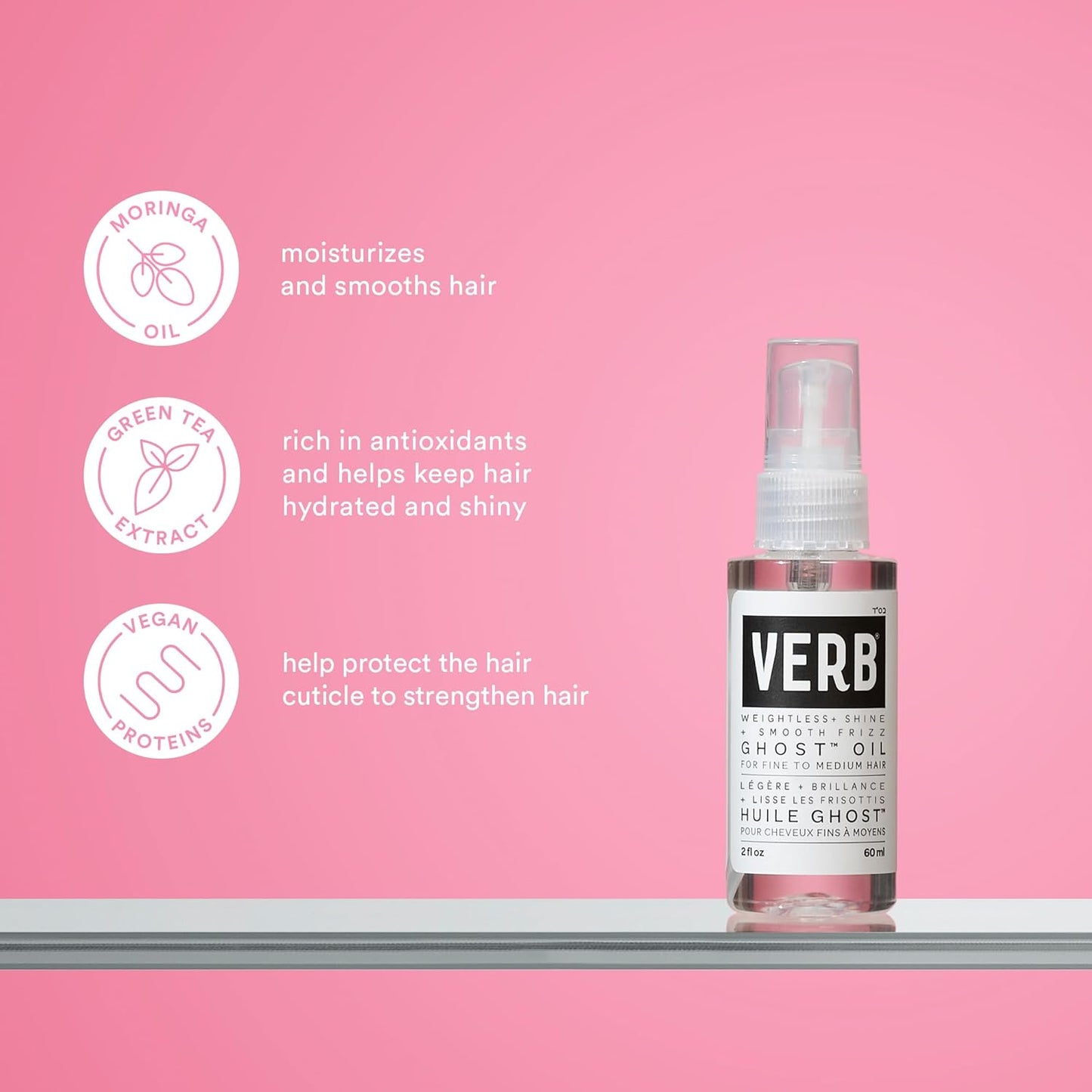 VERB Ghost Discovery Kits - Weightless Shine + Frizz Control - Travel Sized Bestsellers