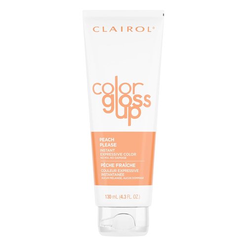 Clairol Color Gloss Up Temporary Hair Dye - Peach Please Shade | Single Pack for Vibrant Color