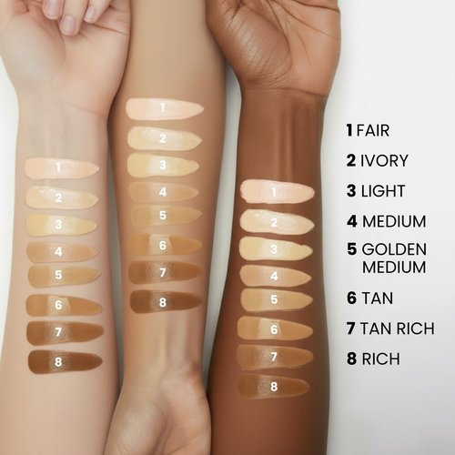 Prime Prometics PrimeSkin CC+ Cream - Lightweight Liquid-to-Powder Foundation for Mature Skin | Blurs Pores & Covers Age Spots (Light)