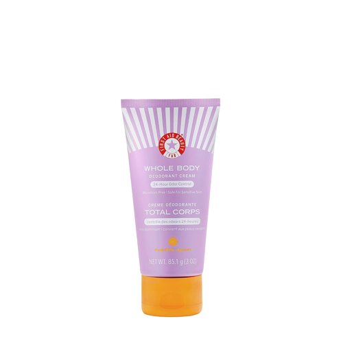 First Aid Beauty Whole Body Deodorant Cream - All-Day Odor Control for Sensitive Skin, 3oz