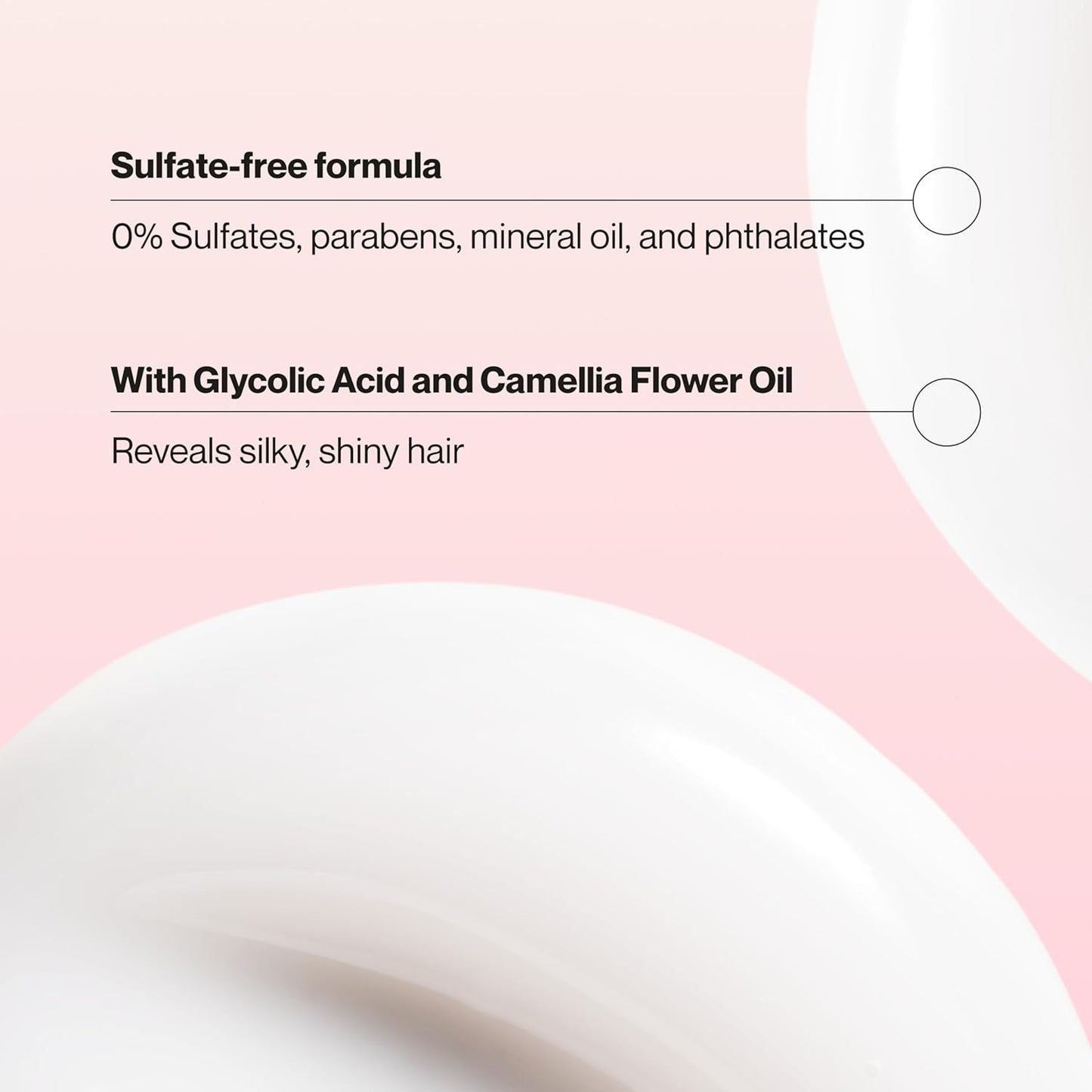 Suave Hydra Glossing Treatment - Luminous Glass Shine in 5 Minutes | Sulfate-Free, 8 oz