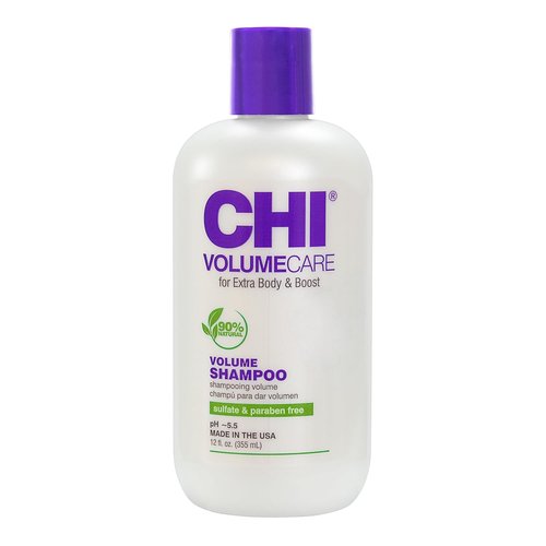 CHI VolumeCare Volumizing Shampoo - Boosts Volume for Thin, Fine Hair | Sulfate-Free, 12 Oz