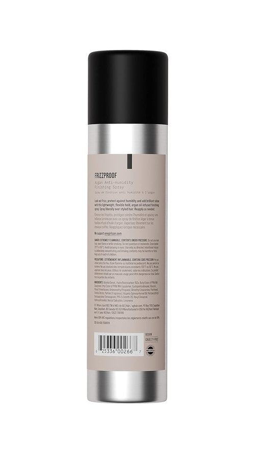 AG Care Frizzproof Argan Anti-Humidity Finishing Spray - 8 Oz | Smooth, Sleek Hair Control