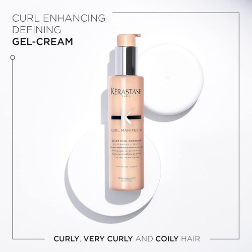 Kerastase Curl Manifesto Gelee Curl Contour Serum - Enhances Curl Definition & Reduces Frizz | With Shea Butter | For All Curl Types