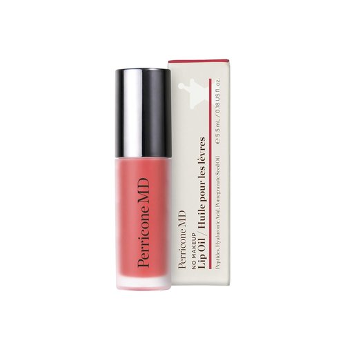 Perricone MD No Makeup Lip Oil - Non-Sticky, Skincare-Infused Formula | Natural Color & Hydration