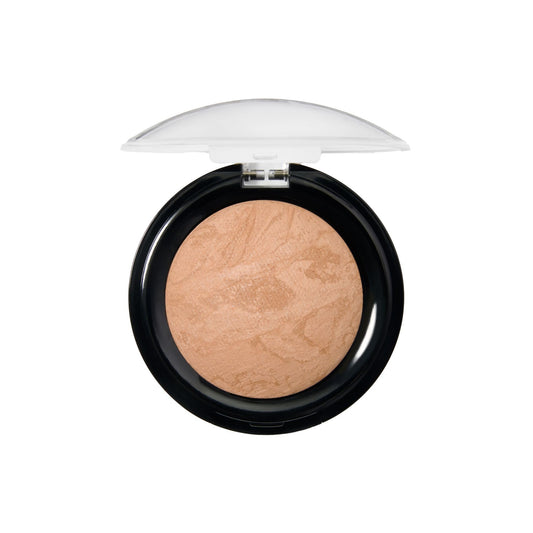 LAURA GELLER NEW YORK Award-Winning Baked Balance-n-Brighten Color Correcting Powder Foundation - Porcelain - Buildable Light to Medium Coverage - Demi-Matte Natural Finish